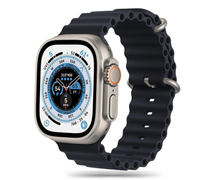 Pasek i akcesoria do zegarków TECH-PROTECT Iconband Pro do Apple Watch 44/45/46/49 mm Black 9490713929971